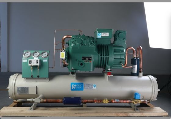 6kw Water Cooled Condensing Unit Water Cold Condenser Copeland Compressor