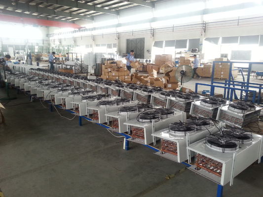 Heat Exchanger Cold Room Air Cooler Fin Evaporator Coil With Copper Tube