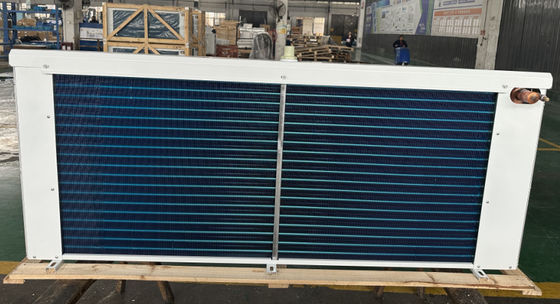 Refrigeration Fittings Heat Exchanger Cold Room Air Cooler Blue Fin Evaporator Coil