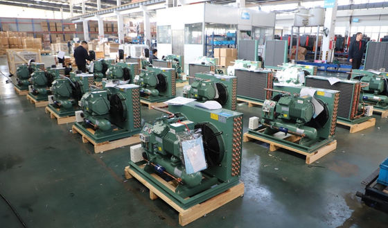 H Type Refrigeration Cold Room Condensing Unit Piston Compressor