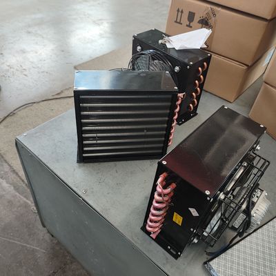 Refrigeration Air Cooled Cold Room Condenser Internal Rotor Machine