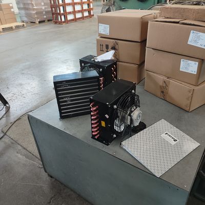 Refrigeration Air Cooled Cold Room Condenser Internal Rotor Machine