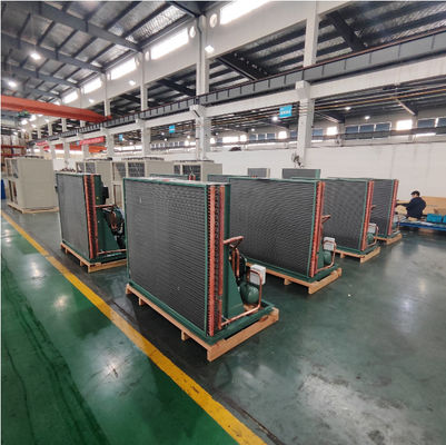 Open Type Condensing Unit Equipment For Hotels Building Material Shops