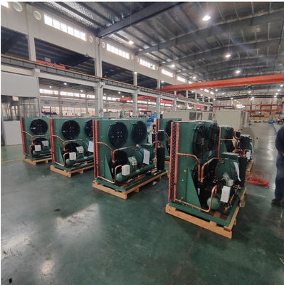 Open Type Condensing Unit Equipment For Hotels Building Material Shops