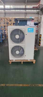 Big Air Volume Galvanized Steel Low Vibration Cold Room Condensing Unit
