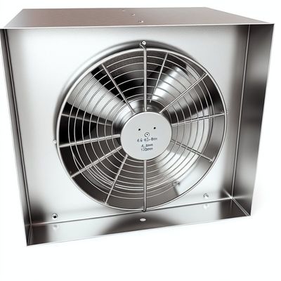 4.5-12mm Fin Space All Stainless Steel Axial Fan for Industrial Ventilation System