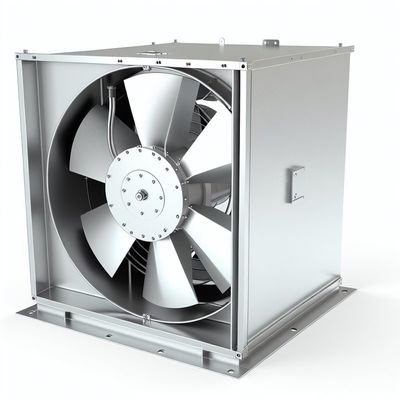 4.5-12mm Fin Space All Stainless Steel Axial Fan for Industrial Ventilation System