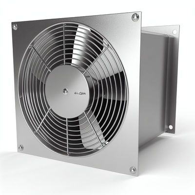 4.5-12mm Fin Space All Stainless Steel Axial Fan for Industrial Ventilation System