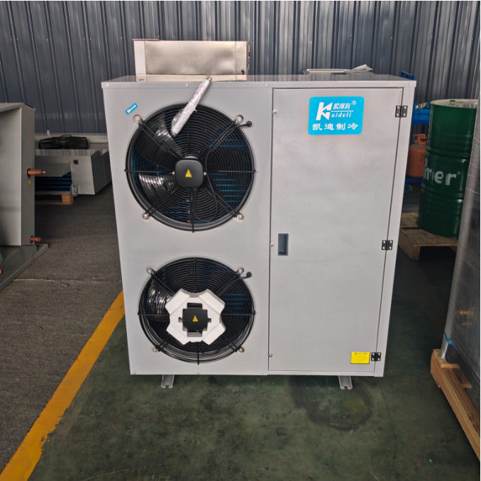 OEM-сервис YES 380V/50HZ Конденсационный блок холодной комнаты с воздушно-охлаждаемым испарителем