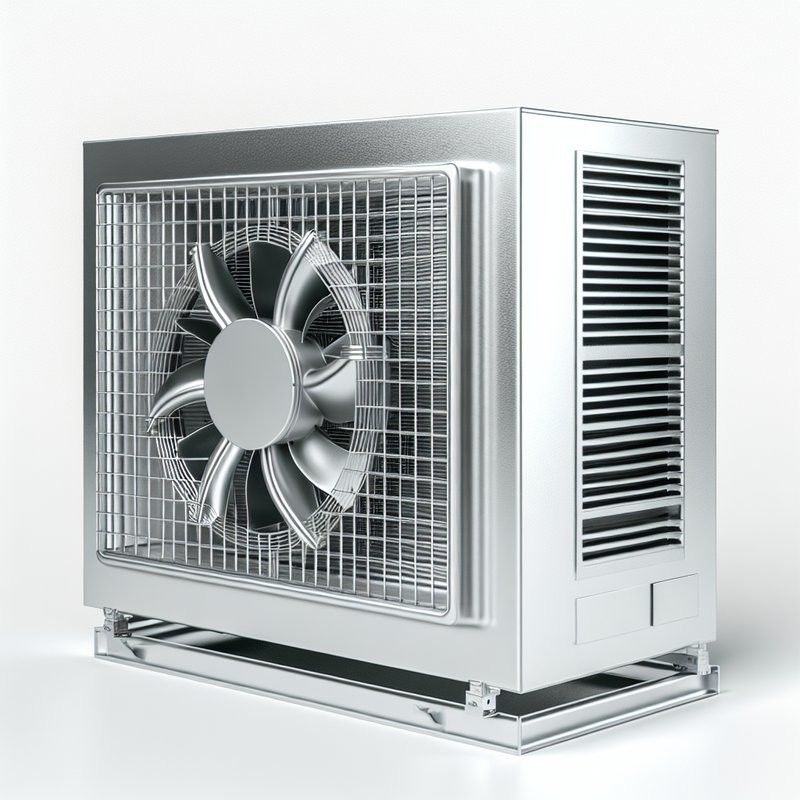 Industrial Cold Room With Aluminum Fin Material And Axial Fan Motor