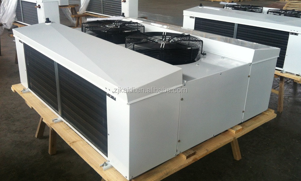 50HZ Electric Defrost Refrigeration Cold Storage Condensing Unit Double Side Blowing