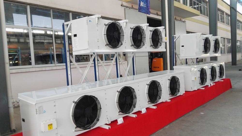 6mm Fin Cold Room Air Cooler Freezer Room Unit For Logistic 114kw