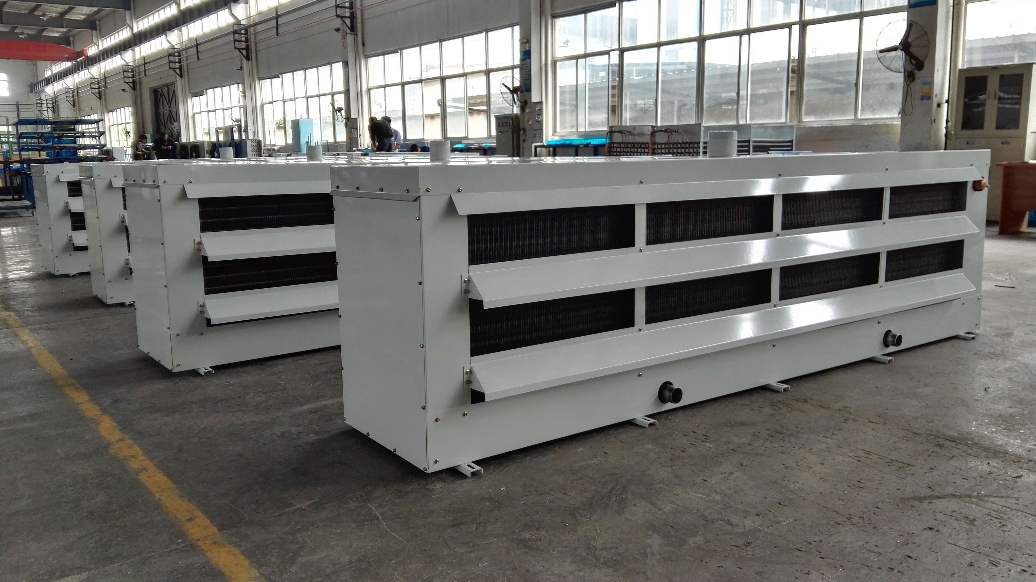 Odm14.5mm Copper Tube Cold Room Sus Stainless Air Cooler Coolroom Unit For Food Cooled Water Defrost