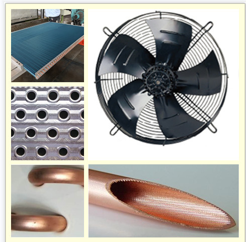 Fin Tube Air Cooled Monoblock Condensing Unit For Cool Room 7HP 8HP 10HP