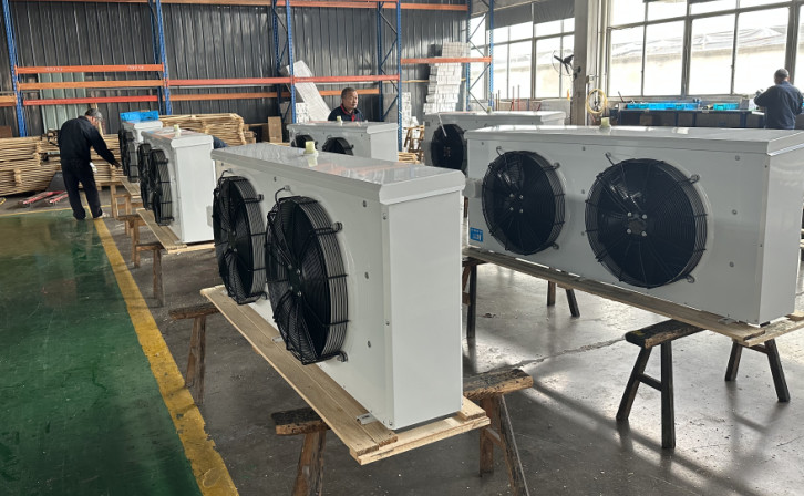 Fast Operation ELG Glycol Air Cooler With Hinged Structure Design For Cold Storage