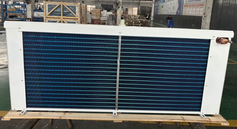 Refrigeration Fittings Heat Exchanger Cold Room Air Cooler Blue Fin Evaporator Coil