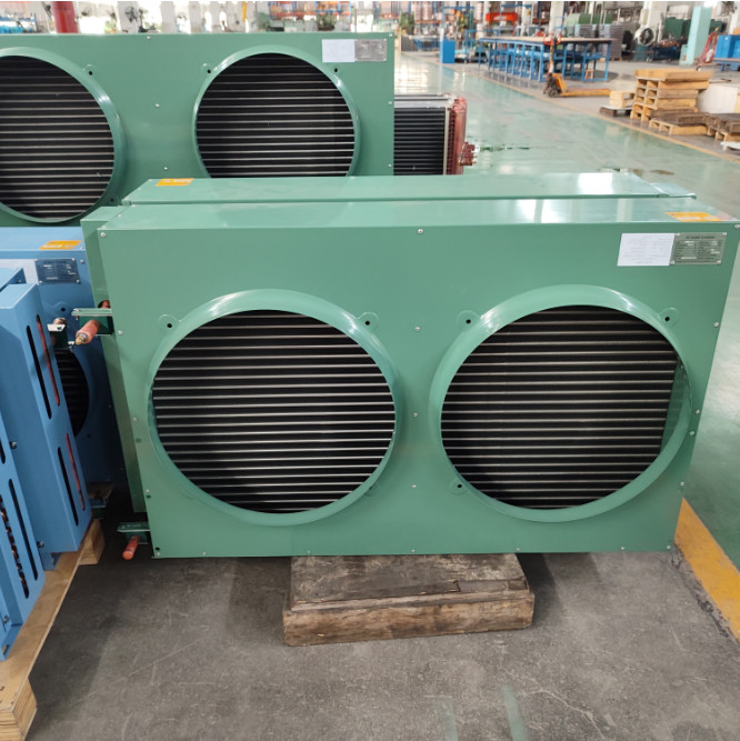 H Series Vertical Side Mounted Cold Room Condenser Inside Splice