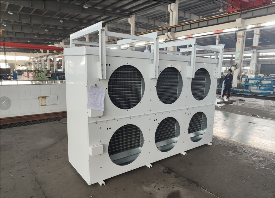 Customized Coolroom Evaporator No Fans 144kw Cooling Capacity