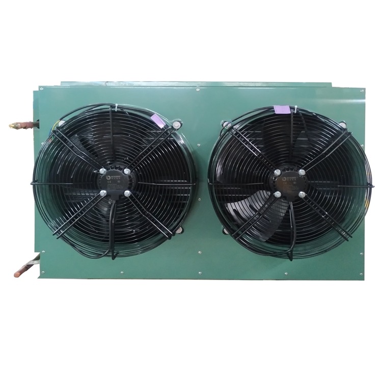 Sustainable Condenser Cold Room With Aluminum Fin 1.2kw-114kw Cooling Capacity Fan Motor