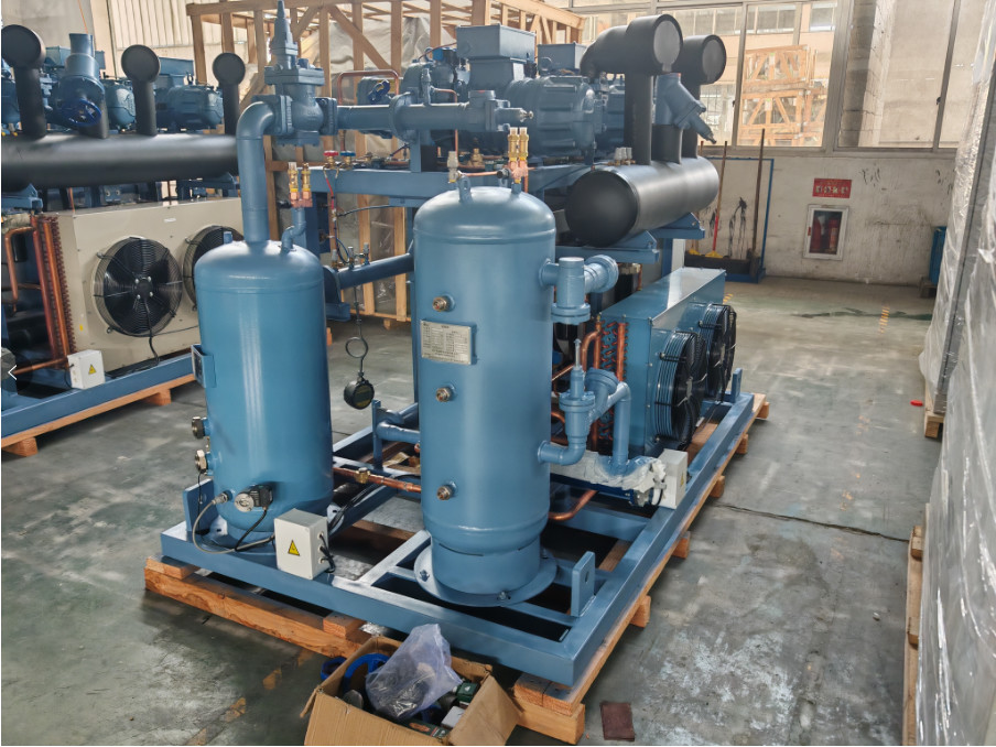 Refrigeration Cold Room Condenser With Multi Compressors
