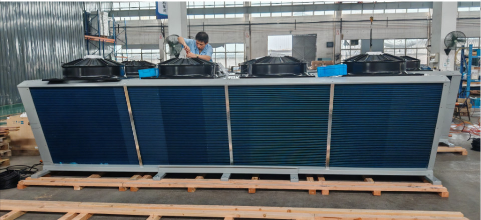 Effective Cooling Capacity Cold Room Condenser V Type