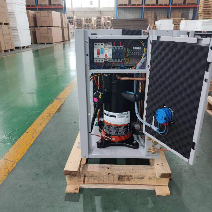 Cold Room Condensing Unit With Control Panel For Supermarkets And Convenience Stores