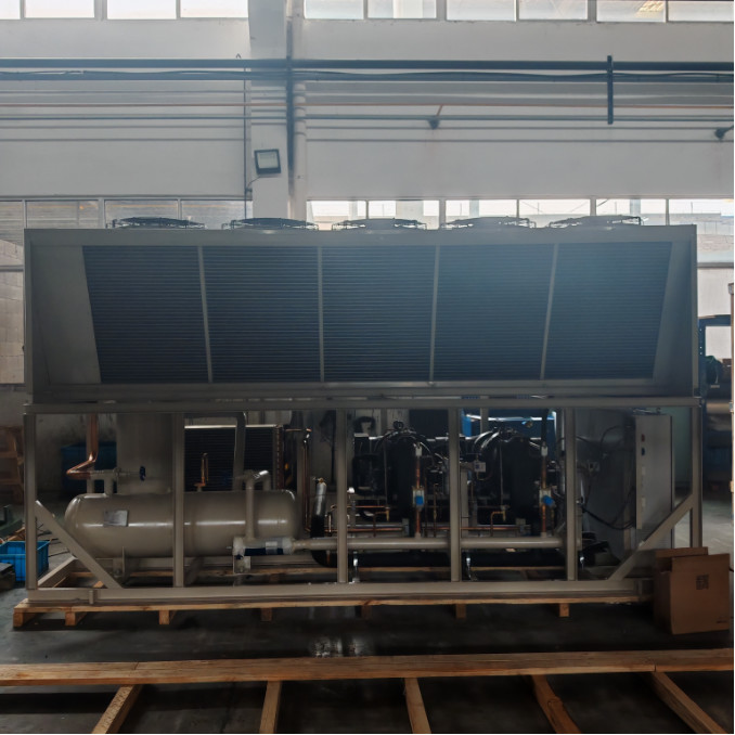 W Type Condensing Unit Equipment For Cold Room