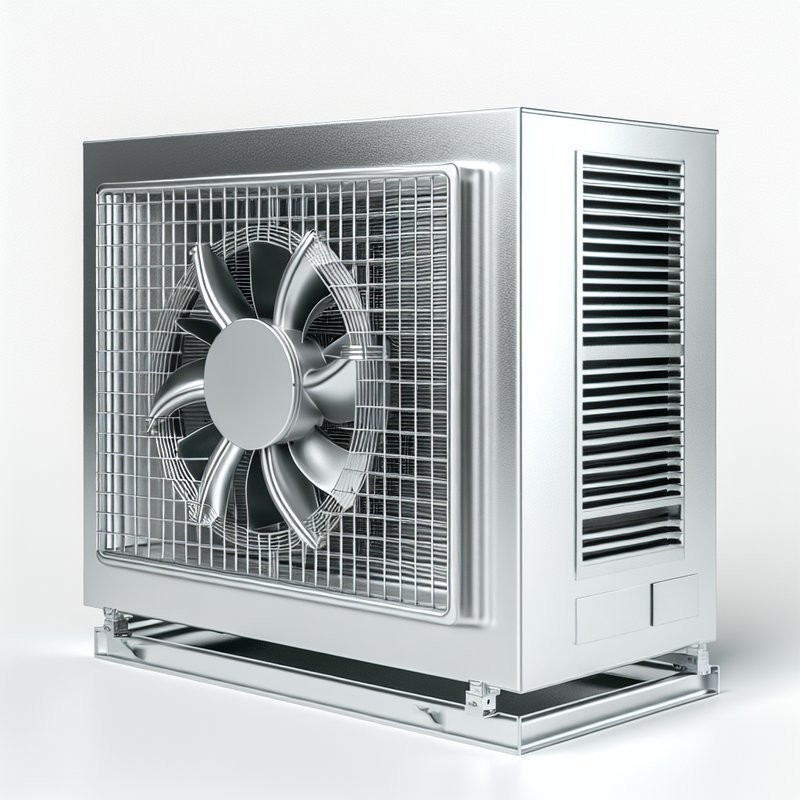 Industrial Cold Room With Aluminum Fin Material And Axial Fan Motor