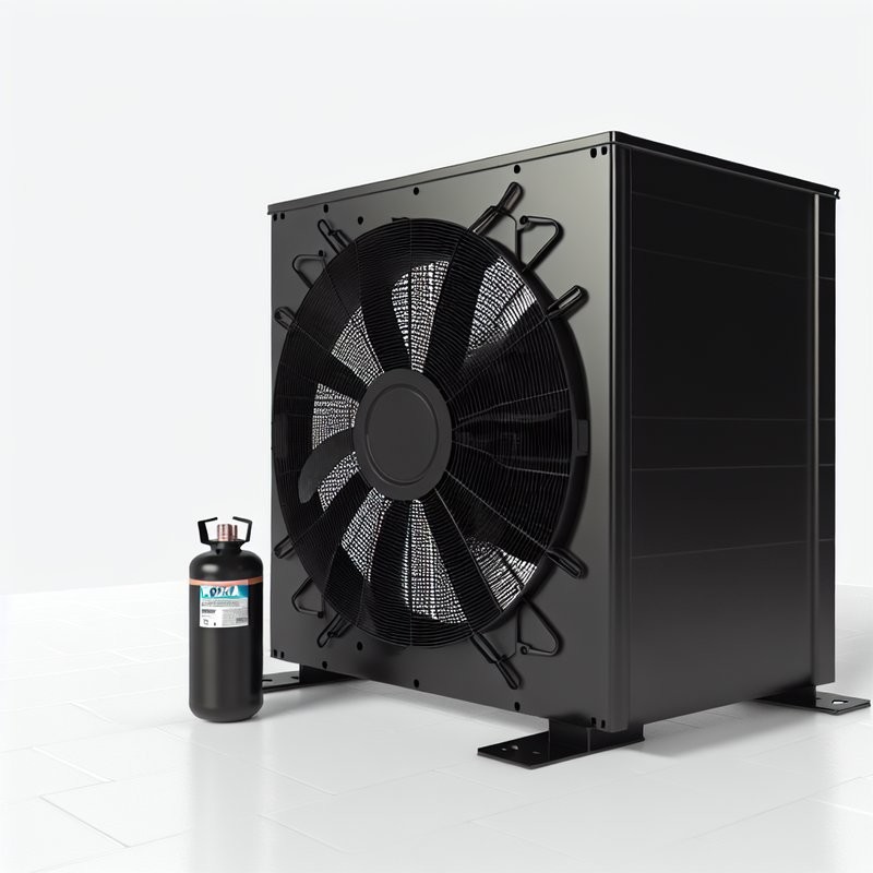 Black Axial Fan And R404A Refrigerant Coolroom Evaporator For Optimal Cooling Performance