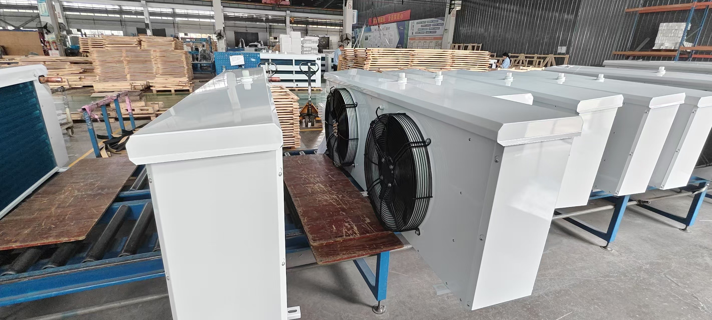 Upgraded Kaideli KU Series Evaporator Air Cooler for Cold Room Cooling Systems Capacity 1.2kw-114kw Alluminum Fin Material